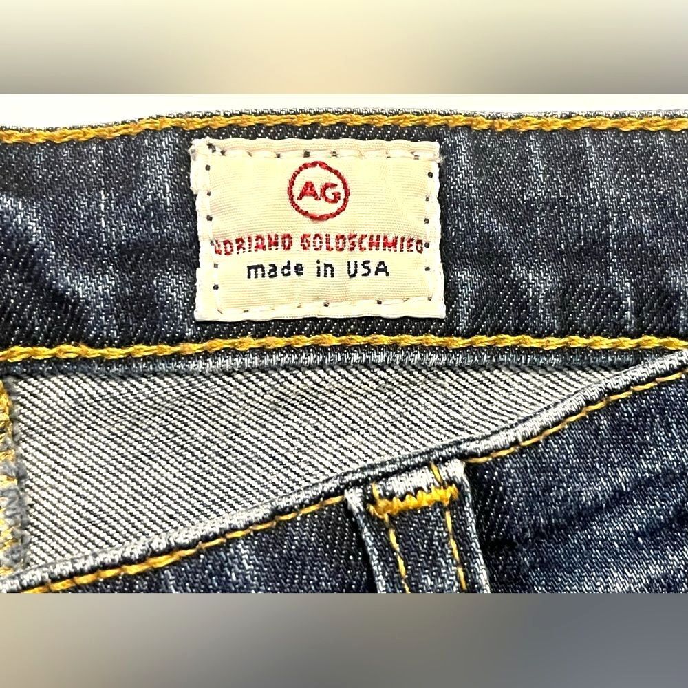 AG Adriano Goldschmied Women’s Distressed Blue Jeans Size 26R - Picture 5 of 16